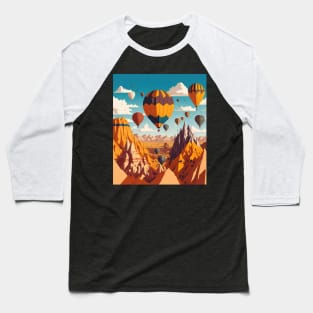 The Cappadocia Hot Air Balloons Baseball T-Shirt